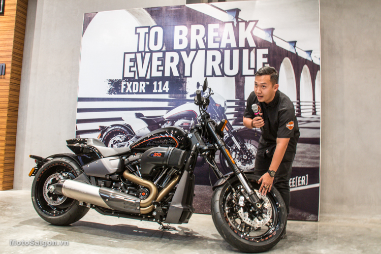 Harley-Davidson FXDR 114 2019 đầu tiên tại Việt Nam có giá bán 799.5 triệu đồng Harley-Davidson FXDR 114 2019 đầu tiên tại Việt Nam có giá bán 799.5 triệu đồng