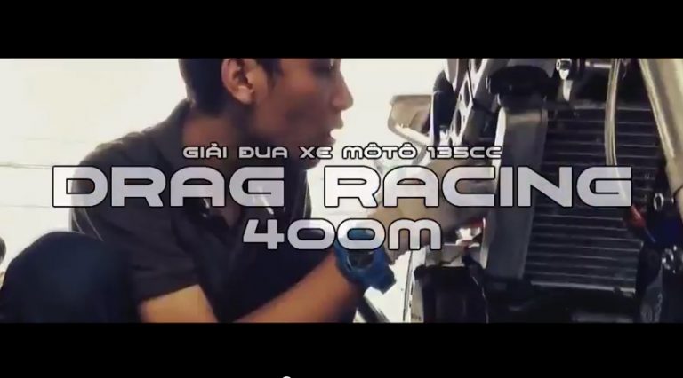 Trailer Giải đua xe DRAG RACING 400m tại Bình Dương Việt Nam - Motosaigon