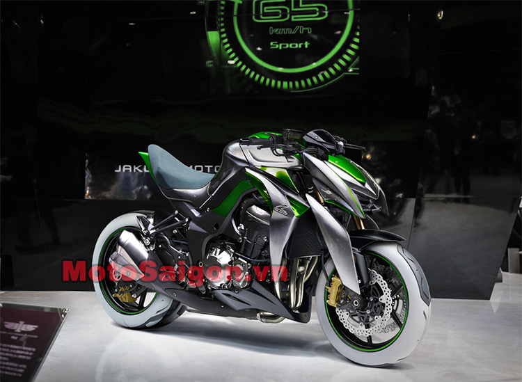 Kawasaki Z1000 phong cách R 2017 tại Việt Nam