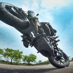 KTM Duke Stunt Riding