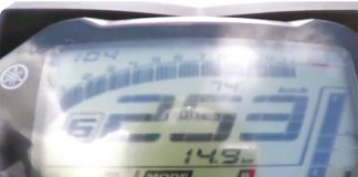 Tốc độ tối đa max speed Yamaha MT-10 2016