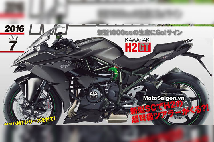 Kawasaki Ninja H2 GT 2017