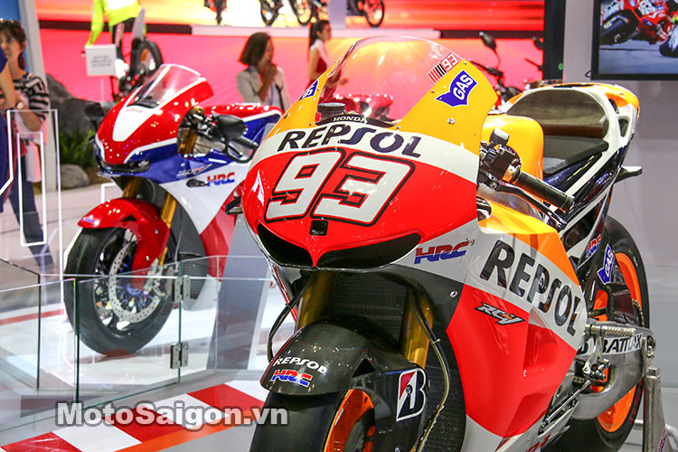 Siêu xe đua MotoGP của tay đua Marc Marquez Honda RC213V