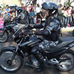Xe moto của cảnh sát Brazil