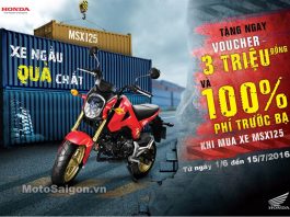 Chương Trình khuyến mãi nhân dịp kỷ niệm 20 năm Honda Việt Nam