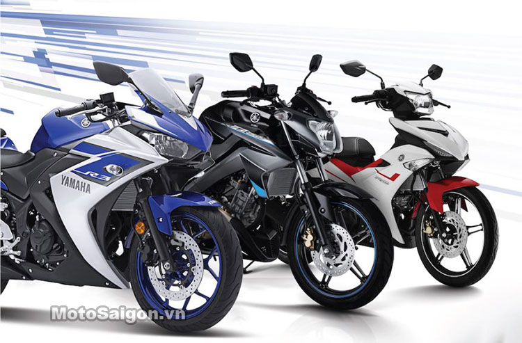 Lái thử các mẫu xe tay côn xe moto của Yamaha