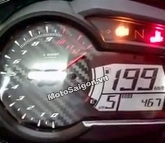 Tốc độ tối đa Exciter 150 độ ECU tune Boss (không tải)
