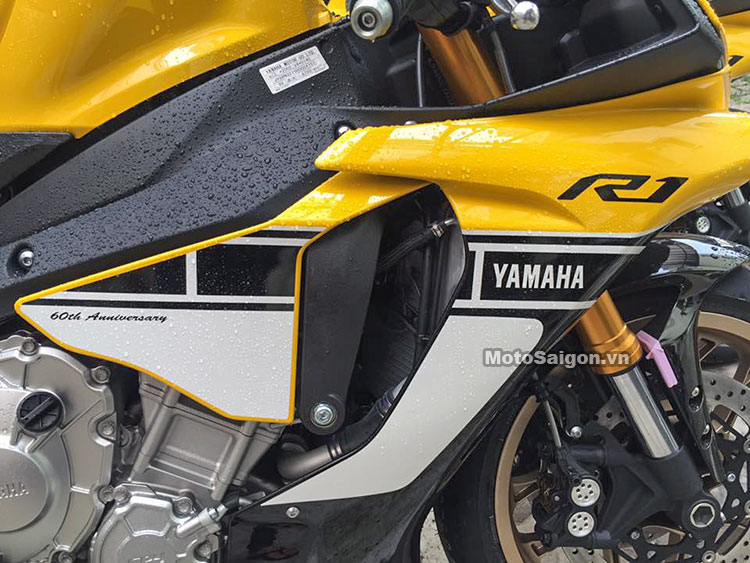 Yamaha R1 2016 bản đặc biệt kỷ niệm 60 năm (60th Anniversary)