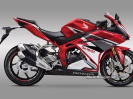 Honda CBR250 2016 màu đỏ racing