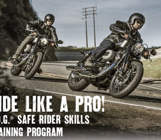 Khoá huấn luyện kỹ năng lái xe Harley