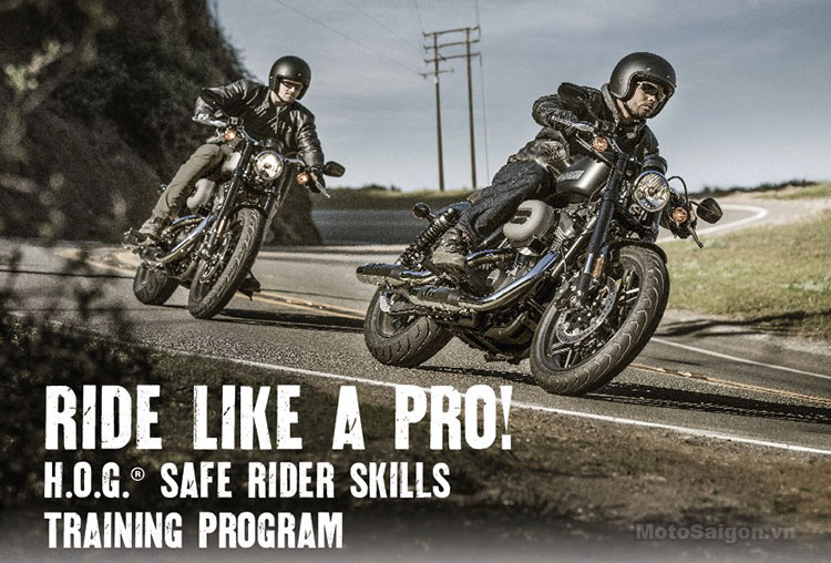 Khoá huấn luyện kỹ năng lái xe Harley