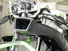 Ninja 300 2017 với bộ siêu nạp SuperCharged