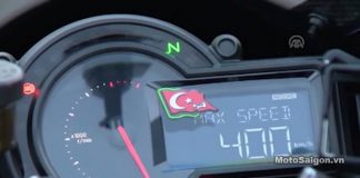 Ninja H2R đạt tốc độ tối đa max speed 400 km/h