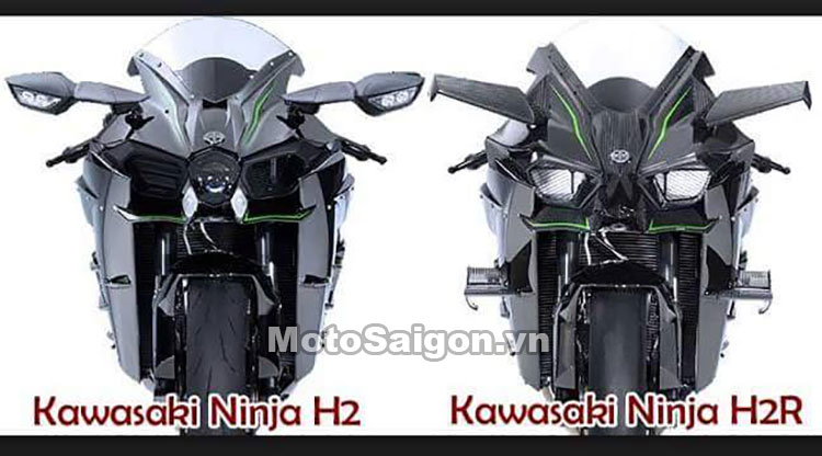 Kawasaki Ninja H2 vs Ninja H2R