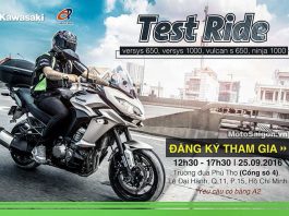 Chương trình lái thử test ride xe Kawasaki