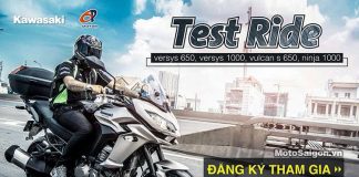 Chương trình lái thử test ride xe Kawasaki