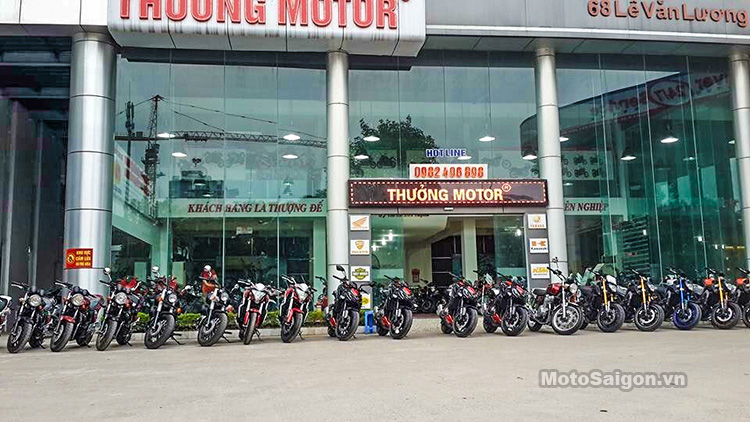 Showroom Thưởng Motor tại 68 Lê Văn Lương, Thanh Xuân, Hà Nội
