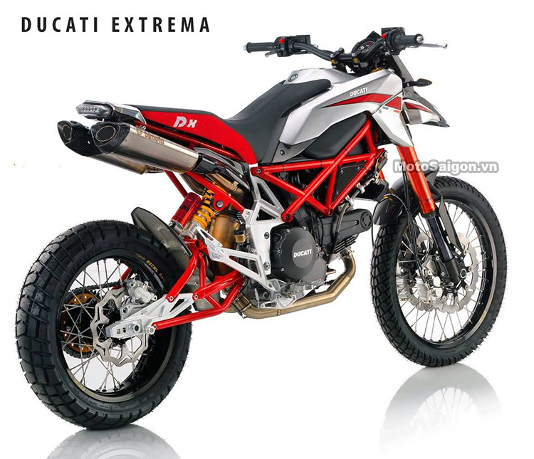 Cào cào Ducati Extrema 800 1100 lộ diện và thông số  Motosaigon