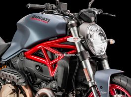 Monster 821 2017 Dust Grey Xám