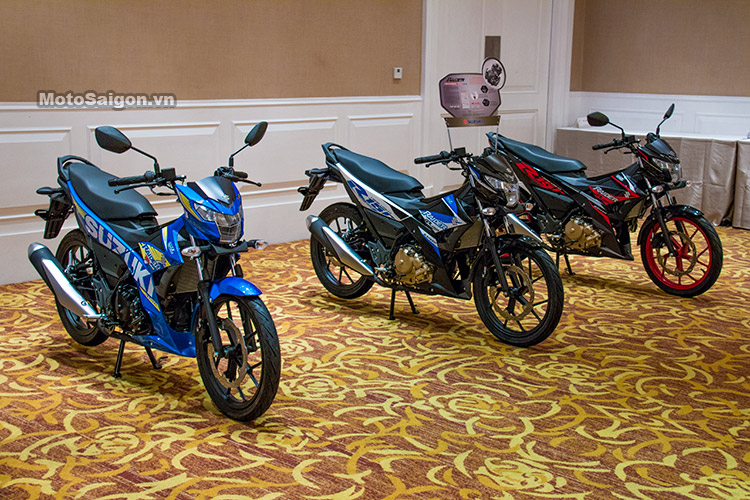 Sự khác nhau giữa hai mẫu xe côn tay Suzuki Raider và Satria tại Việt Nam