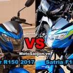 So sanh Raider R150 Fi 2017 vs Satria F150