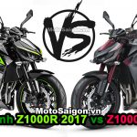 Z1000R 2017 có gì mới và khác biệt so với Z1000 2016? motosaigon
