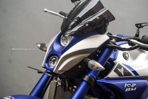 Yamaha MT-03 độ đầu đèn lên bánh to cực độc - Motosaigon