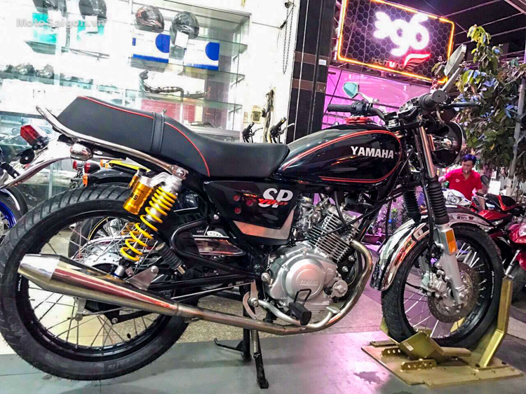 Yamaha YB125 với gói độ Tracker gồm 7 món đồ chơi - Motosaigon