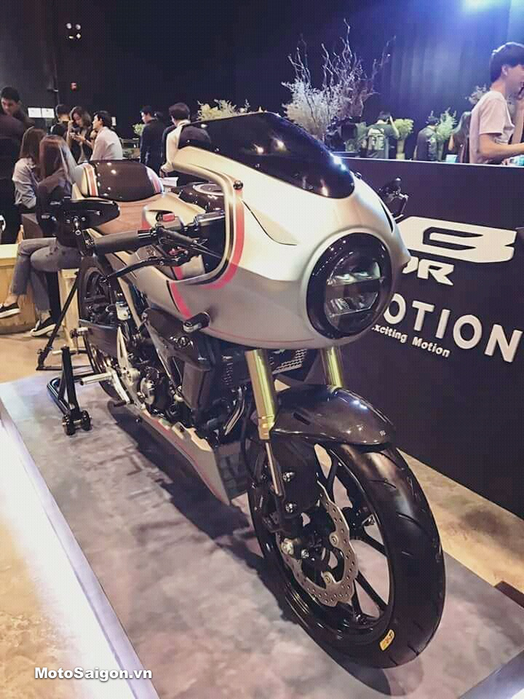Honda CB150R Cafe Racer bản độ với bộ fairing gây ấn tượng 