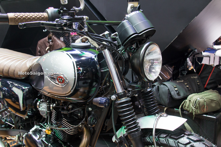 Kawasaki W175 Scrambler thêm phiên bản độ đẹp của W175 - Motosaigon