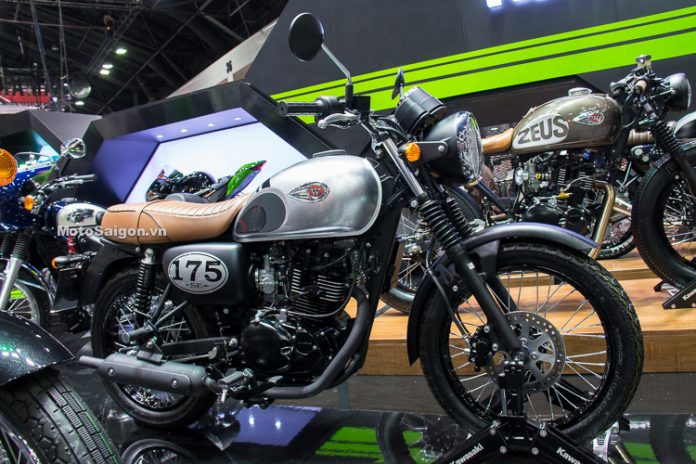 Kawasaki W175 Cafe Racer phiên bản độ cực chất của Zeus - Motosaigon