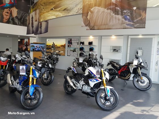 Dàn xe moto BMW Motorrad đã về Showroom sắp có giá bán - Motosaigon