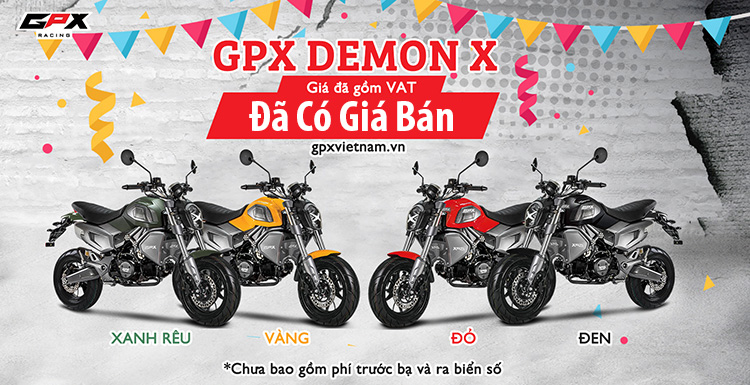 GPX Demon 125 với giá bán 44 triệu đồng  2banhvn  YouTube