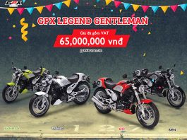 Giá xe GPX Legend Gentleman chính hãng gồm 4 màu: Đỏ, Đen, Trắng, Xanh Neon