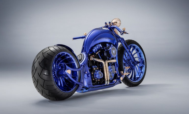 Harley-Davidson Softail Slim Blue Edition trị giá 43 tỉ đồng