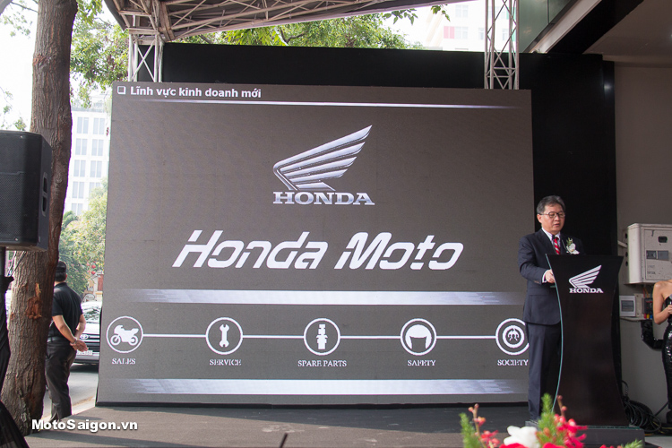 Cửa hàng xe moto Honda Việt Nam đạt tiêu chuẩn 5S của Honda toàn cầu