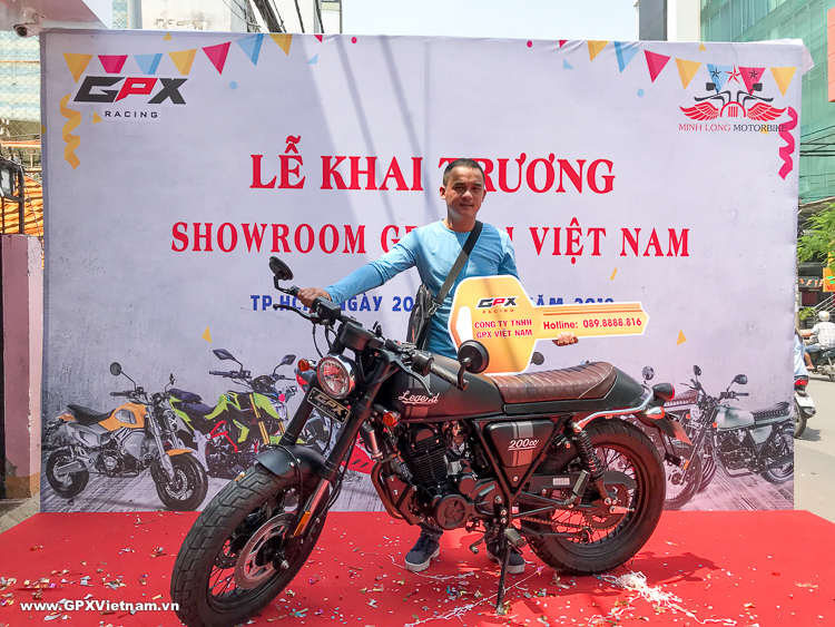 Showroom GPX Việt Nam bàn giao xe đến những khách hàng đầu tiên