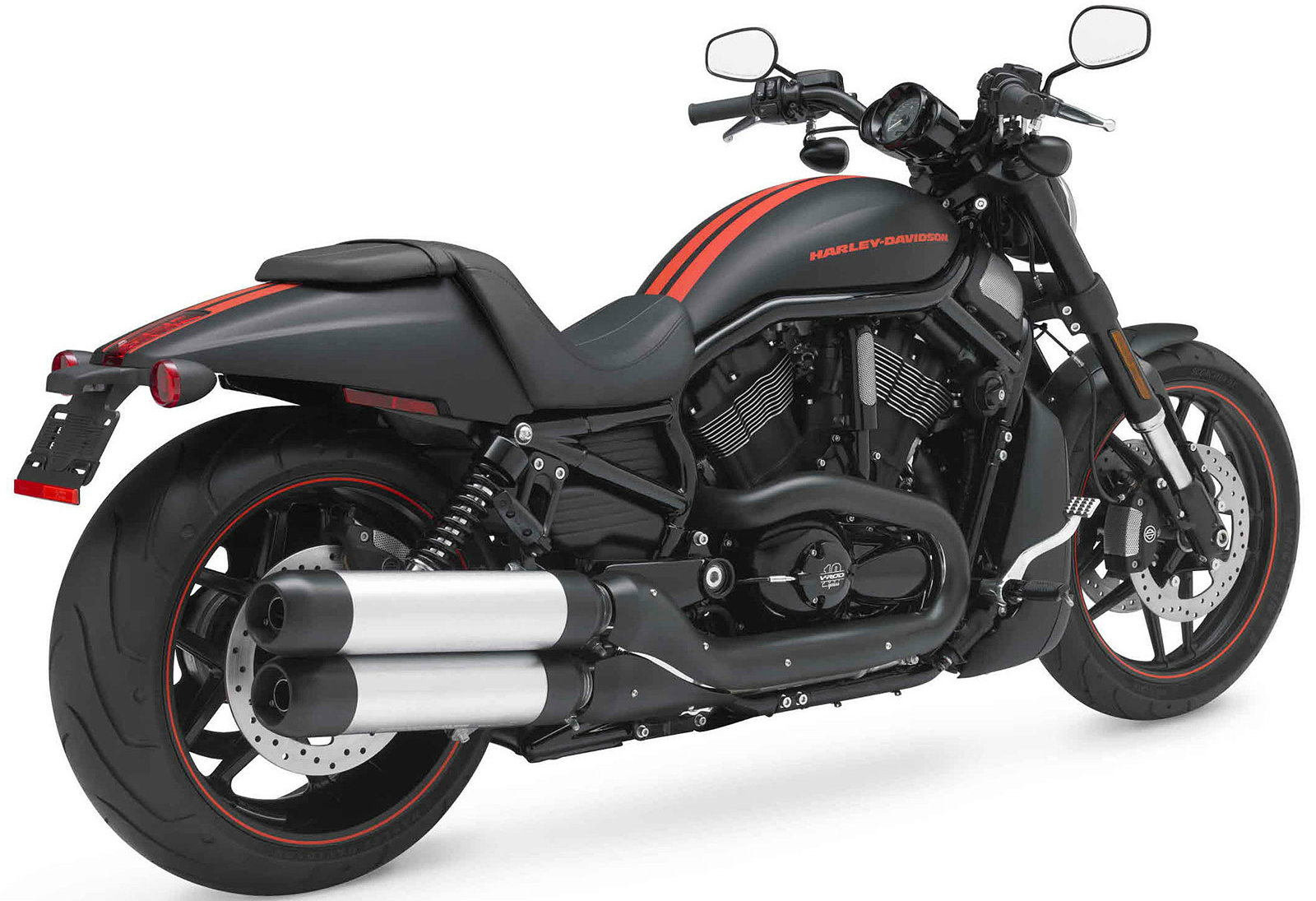 Harley-Davidson V-Rod nguyên bản để dễ so sánh