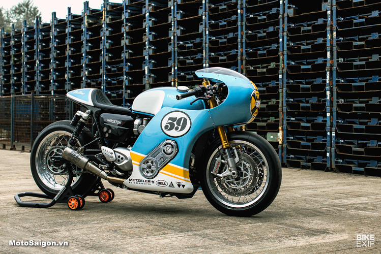 Cận cảnh chiếc Honda CB750 độ Cafe Racer đẹp tuyệt vời nhất Thế Giới