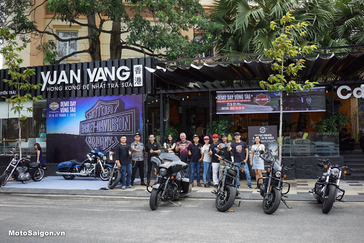 Toàn cảnh Demo Day Lái thử xe Harley-Davidson tại Vũng Tàu