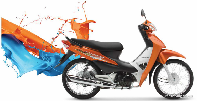Honda Wave Alpha 110cc phiên bản giới hạn màu cam