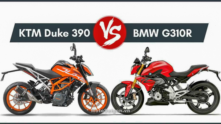 So sánh Duke 390 vs G310R phiên bản mới 2018