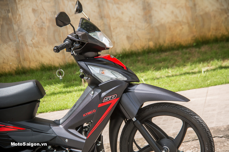 Xe máy 50cc Kymco Visar tiết kiệm xăng dành cho các bạn học sinh đi học