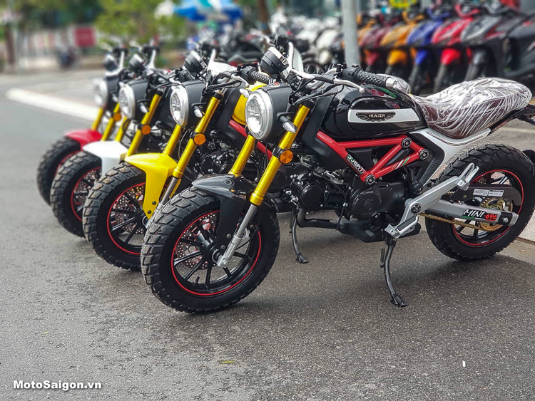Hunter 110 Monster 110 Hai Mẫu Minibike Giá Rẻ Về Việt Nam - Motosaigon