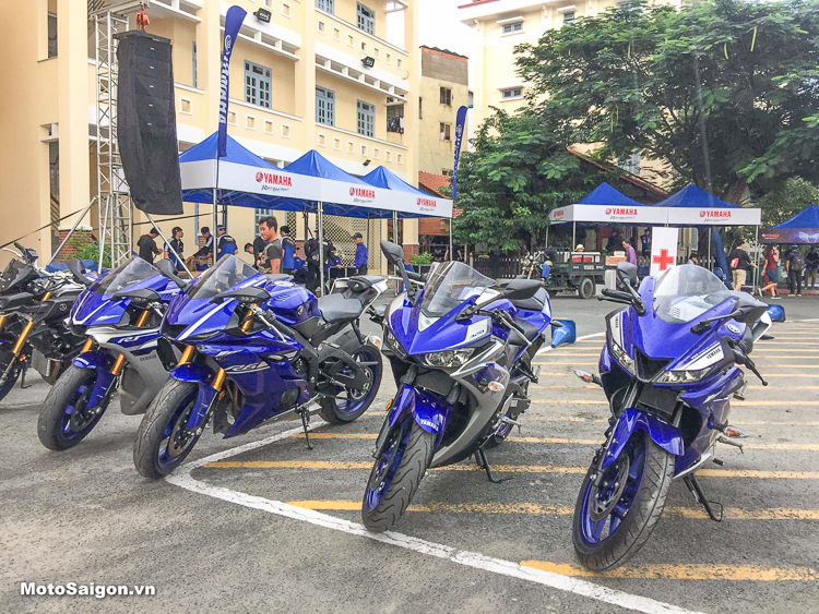 Toàn cảnh ngày lái thử các mẫu xe moto Yamaha chính hãng - Motosaigon