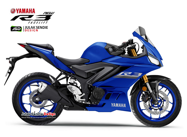 Lộ diện thêm hình ảnh Yamaha R3 2019 sắp trình làng