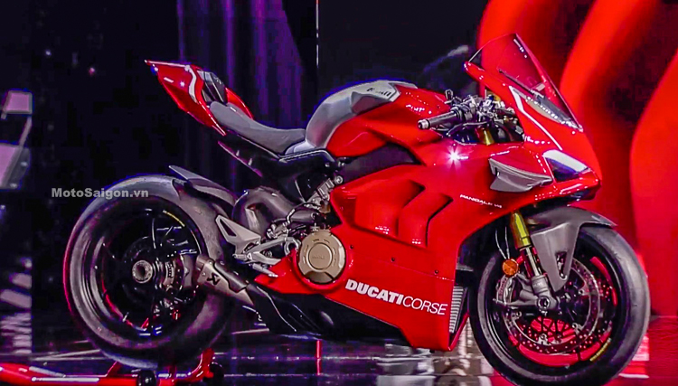 Siêu phẩm Ducati Panigale V4 R 2019 chính thức ra mắt 165 Kg - 234 Hp