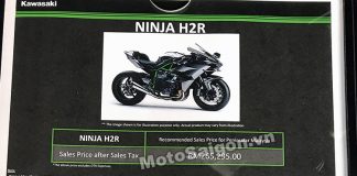 Giá bán Kawasaki Ninja H2R