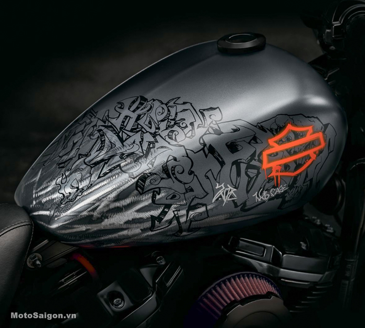 Phá cách với dàn áo Tagged dành cho Harley-Davidson Fat Bob 2018