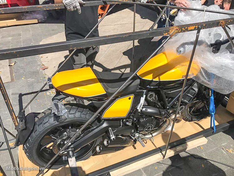 Đập thùng Ducati Scrambler 2019 phiên bản Full Throttle